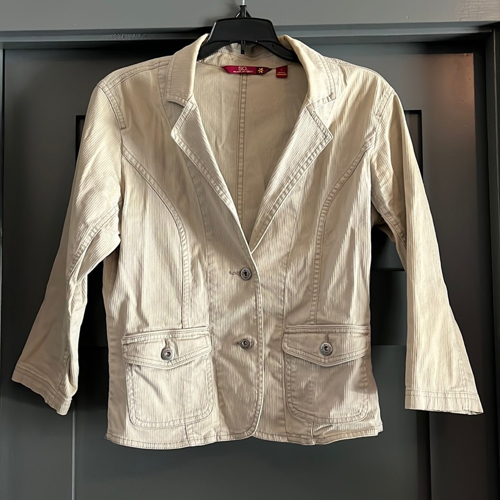 SO Tan Blazer